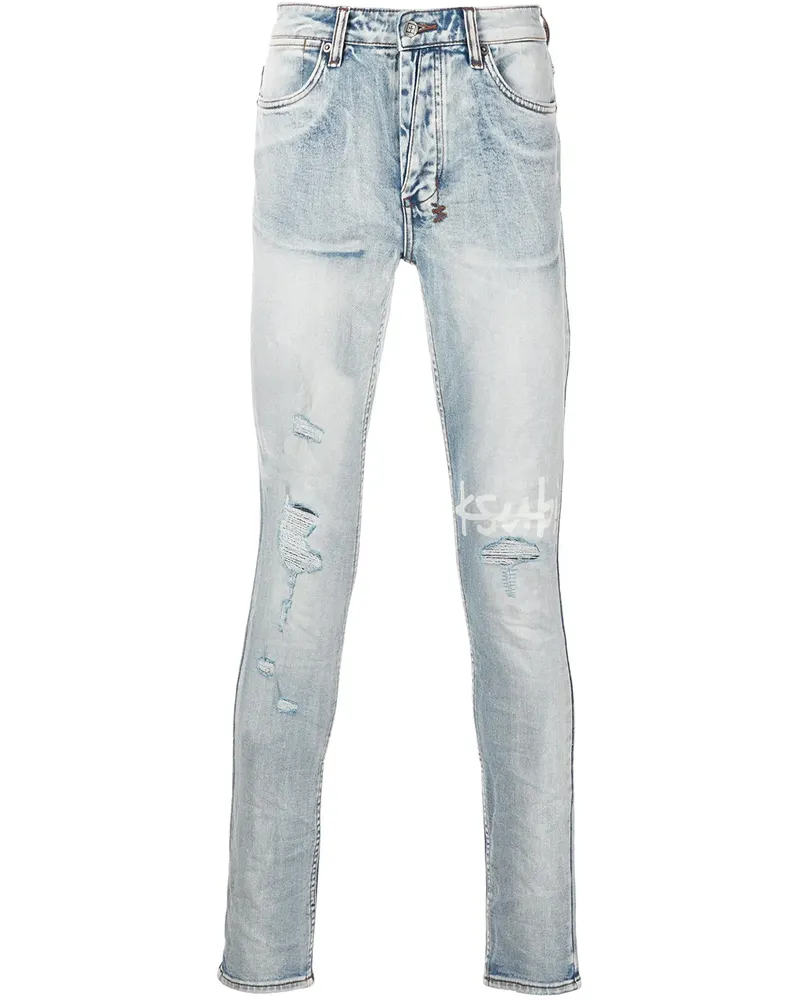 ksubi Van Winkle Skinny-Jeans - Blau Blau