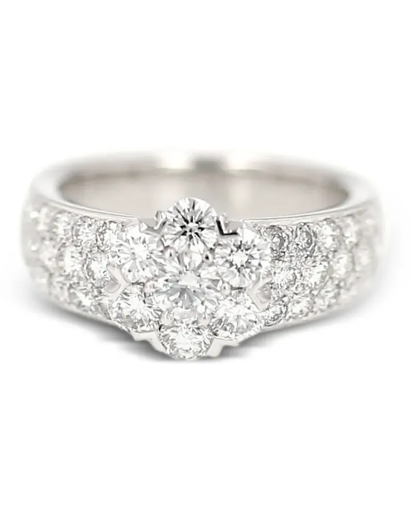 Van Cleef & Arpels 2020 Fleurette diamond ring - Silber Silber
