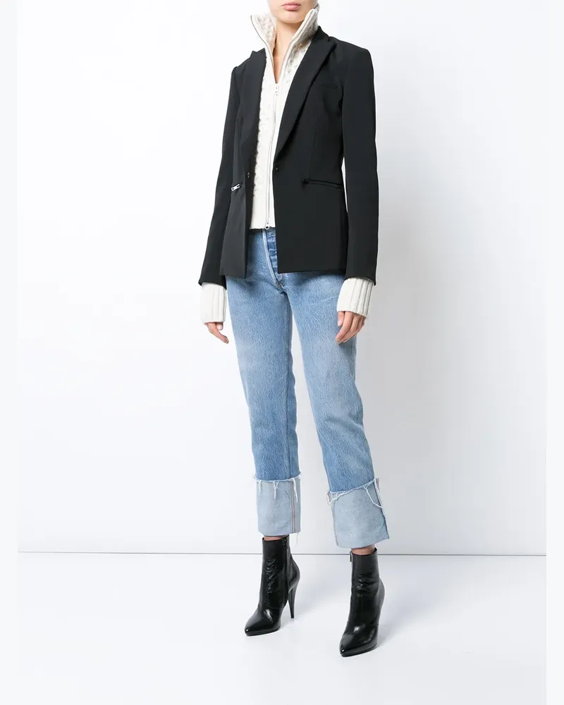 Veronica Beard Upstate Dickey Strickkragen - Weiß Weiß