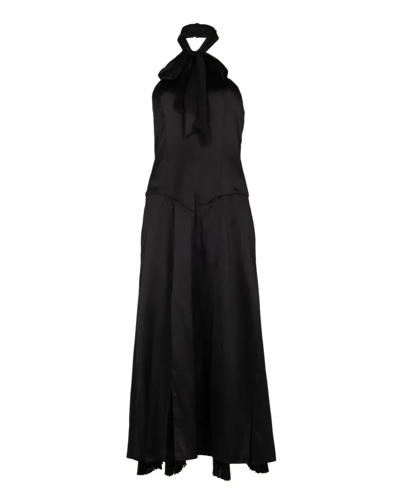 Cinq à Sept Monroe bow-detail maxi dress - Schwarz Schwarz