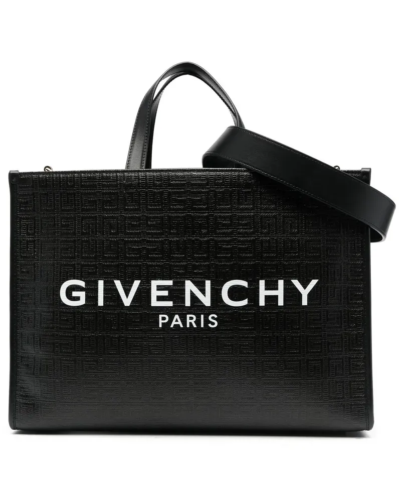 Givenchy Shopper mit Monogramm - Schwarz Schwarz