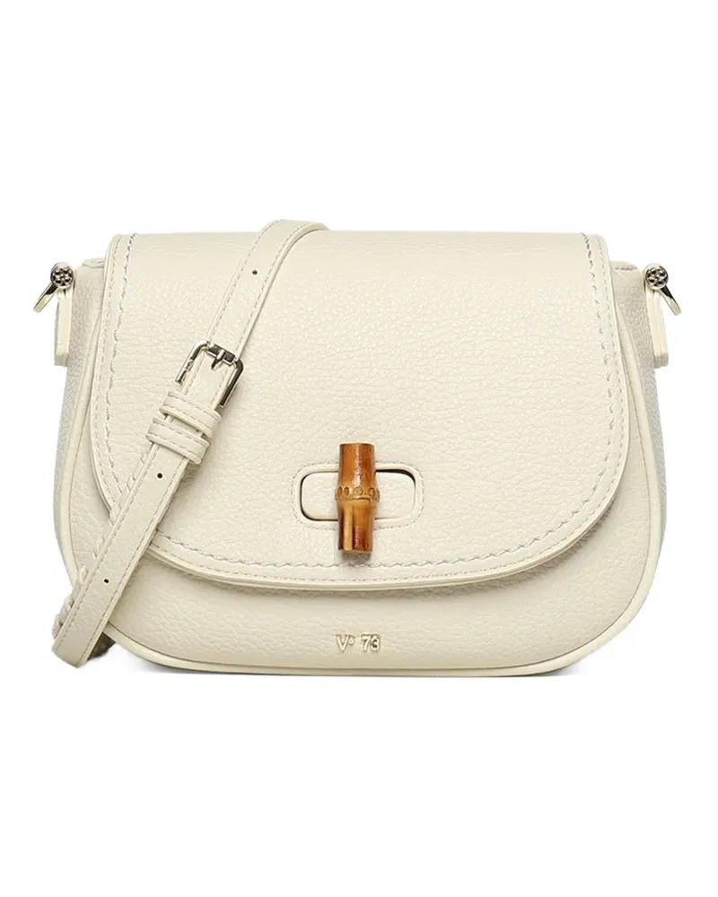 V°73 Beatrice Schultertasche - Weiß Weiß