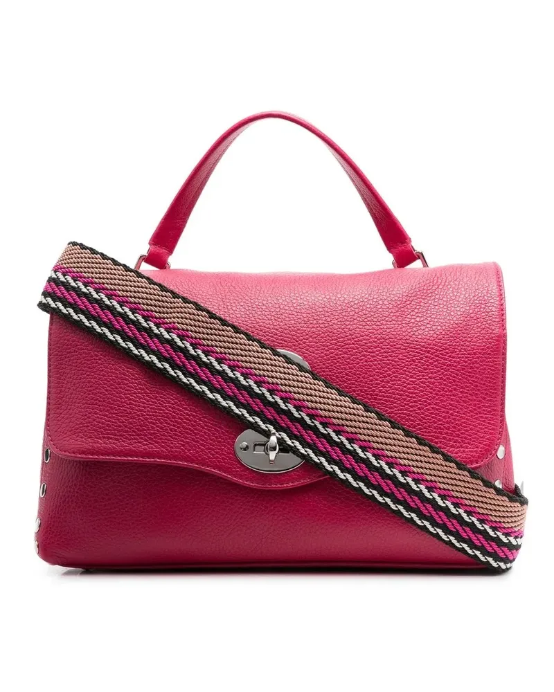 Zanellato Mittelgroße Postina Handtasche - Rosa Rosa
