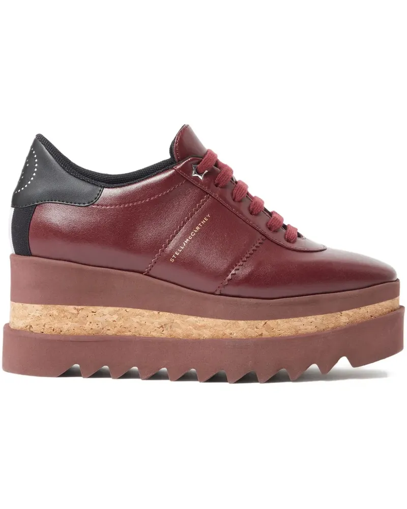 Stella McCartney Sneakers mit Plateau 80mm - Braun Braun