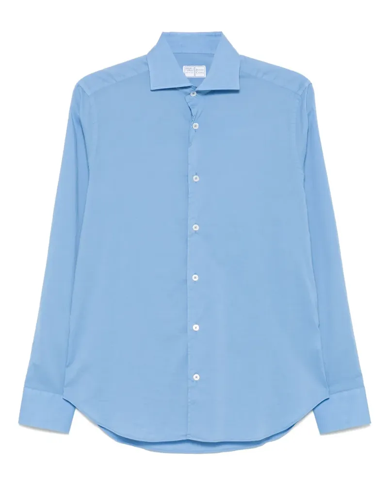 Fedeli Langärmeliges Hemd - Blau Blau