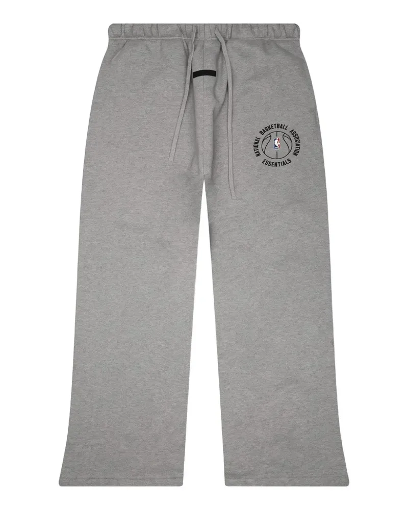 Fear of God x NBA x Barkley Hendricks flare track pants - Grau Grau