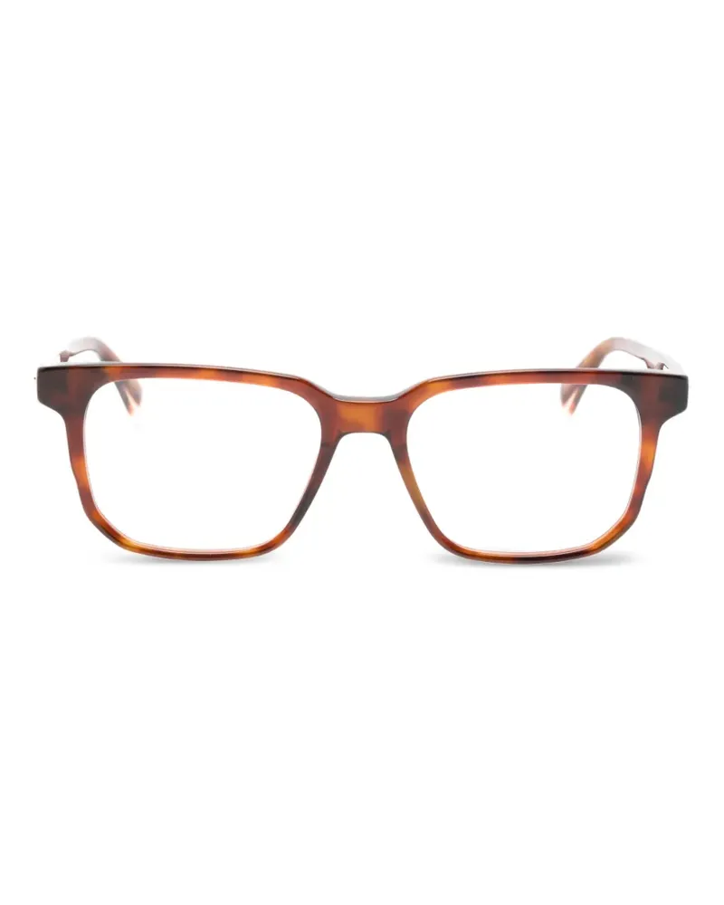 GIGI STUDIOS Engels Brille mit eckigem Gestell - Braun Braun