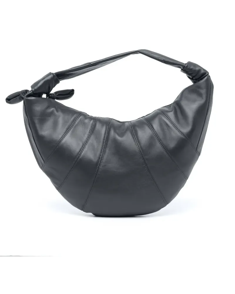 Christophe Lemaire Fortune Schultertasche - Schwarz Schwarz