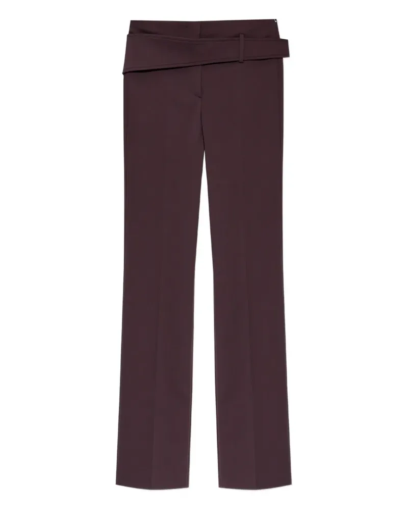 SPORTMAX Banda Hose mit Bügelfalten - Rot Rot