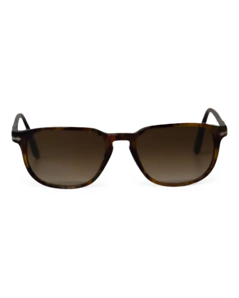 Ray Ban Wayfarer leopard-print sunglasses - Braun Braun
