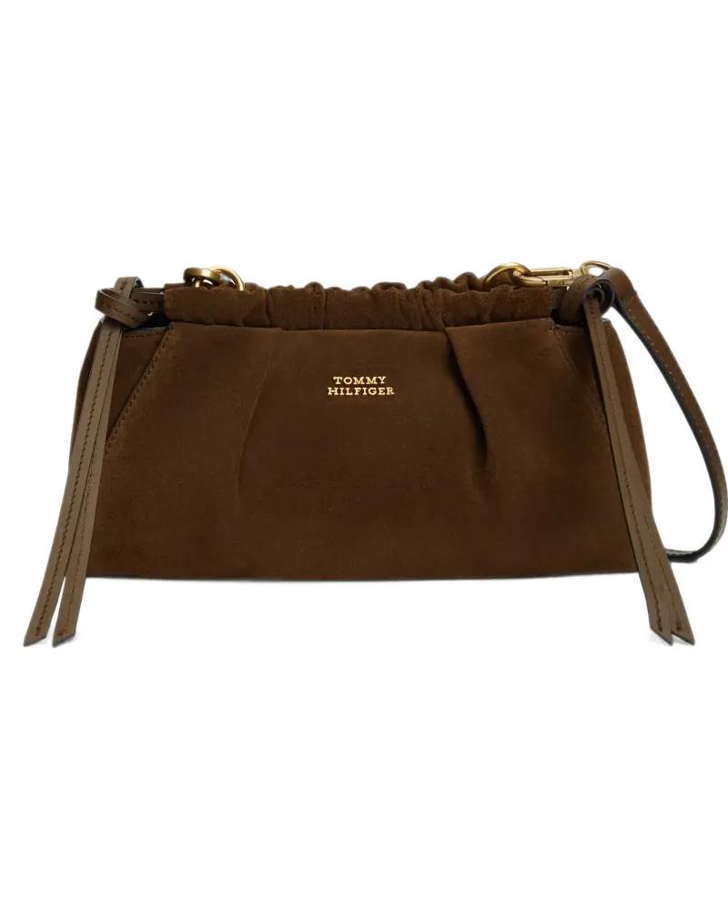Tommy Hilfiger suede cross body bag - Braun Braun
