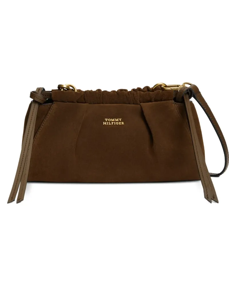 Tommy Hilfiger Umhängetasche aus Wildleder - Braun Braun