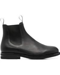 Scarosso William III Chelsea-Boots Schwarz