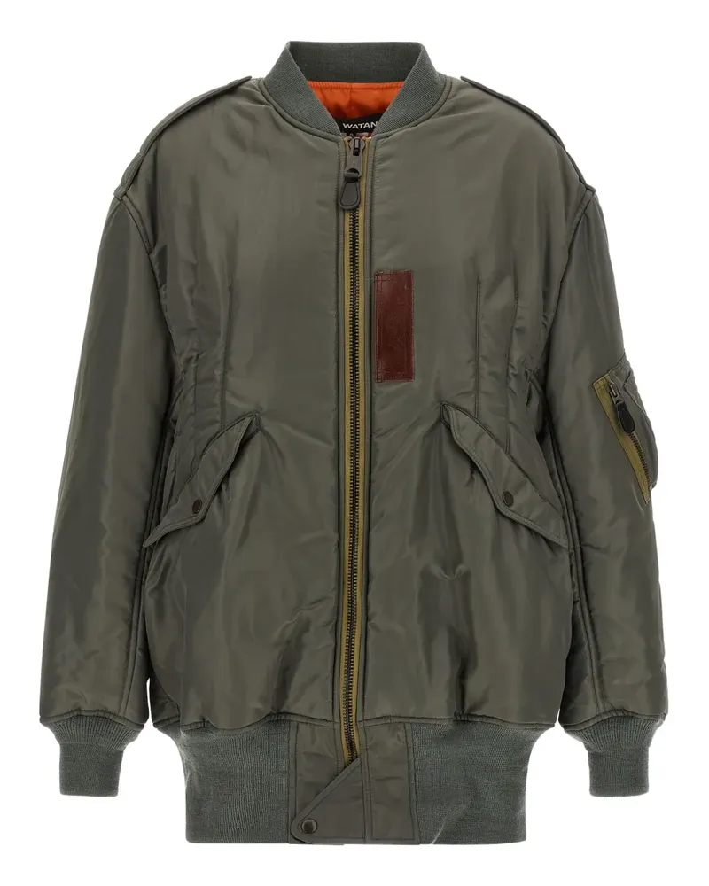 Junya Watanabe padded bomber jacket - Grün Grün