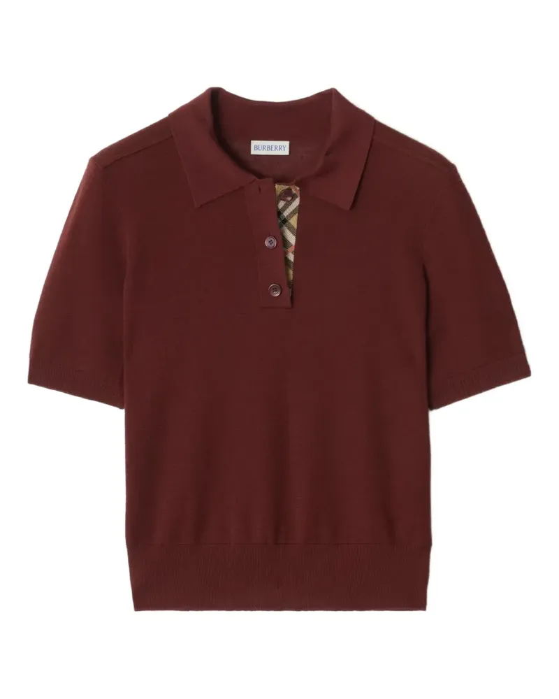 Burberry Klassisches Poloshirt - Braun Braun