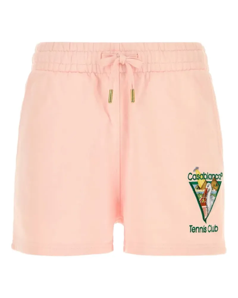 Casablanca Paris Tennis Club Mini-Shorts - Rosa Rosa