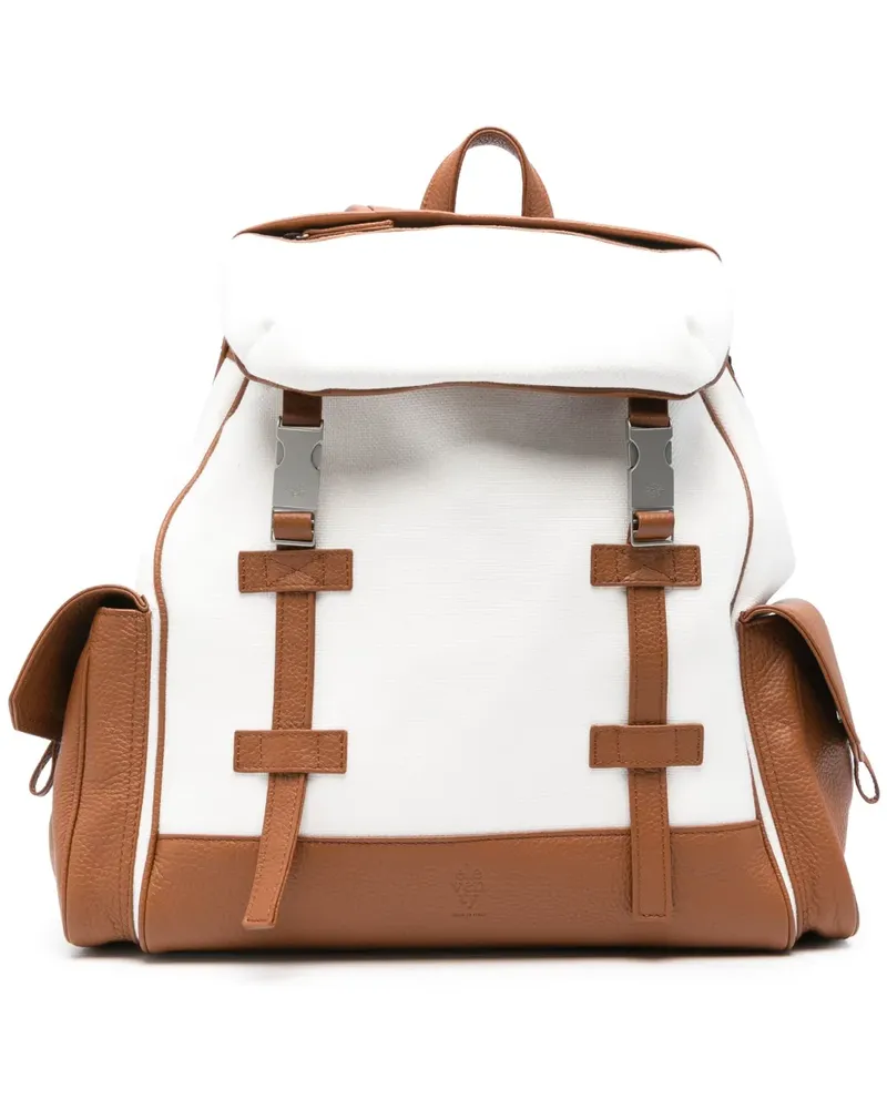 Eleventy Rucksack aus Canvas - Braun Braun