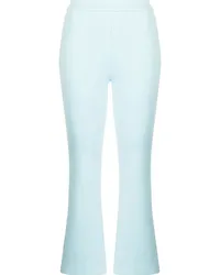 Cynthia Rowley Halbhohe Cropped-Schlaghose Blau