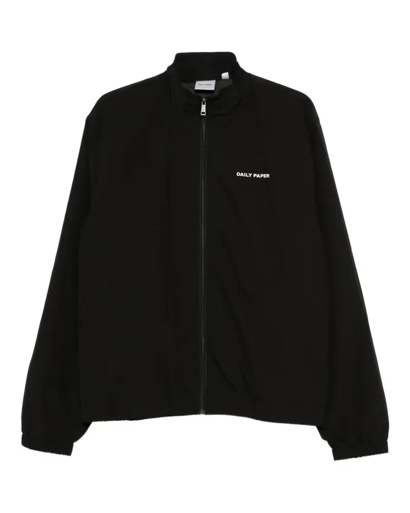 Daily Paper Jacke mit Reißverschluss - Schwarz Schwarz