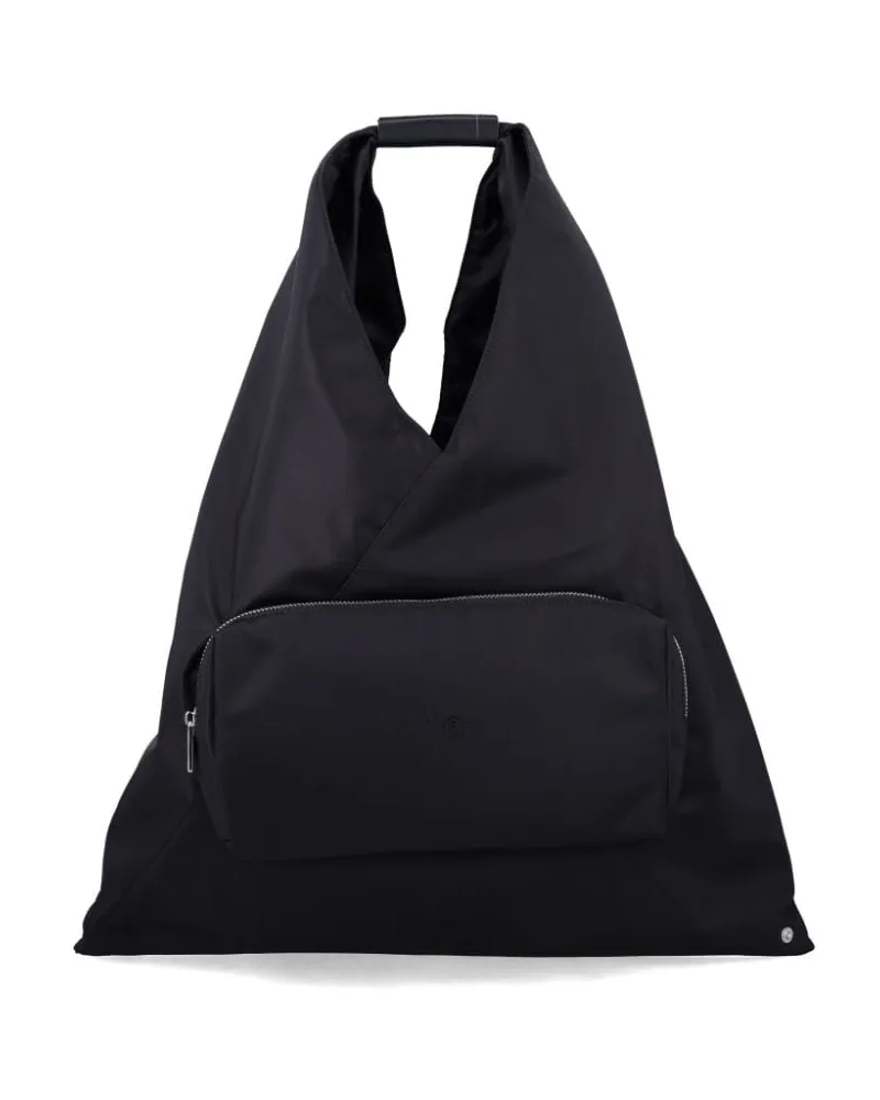 Maison Margiela Japanese Pocket Tote Bag - Schwarz Schwarz