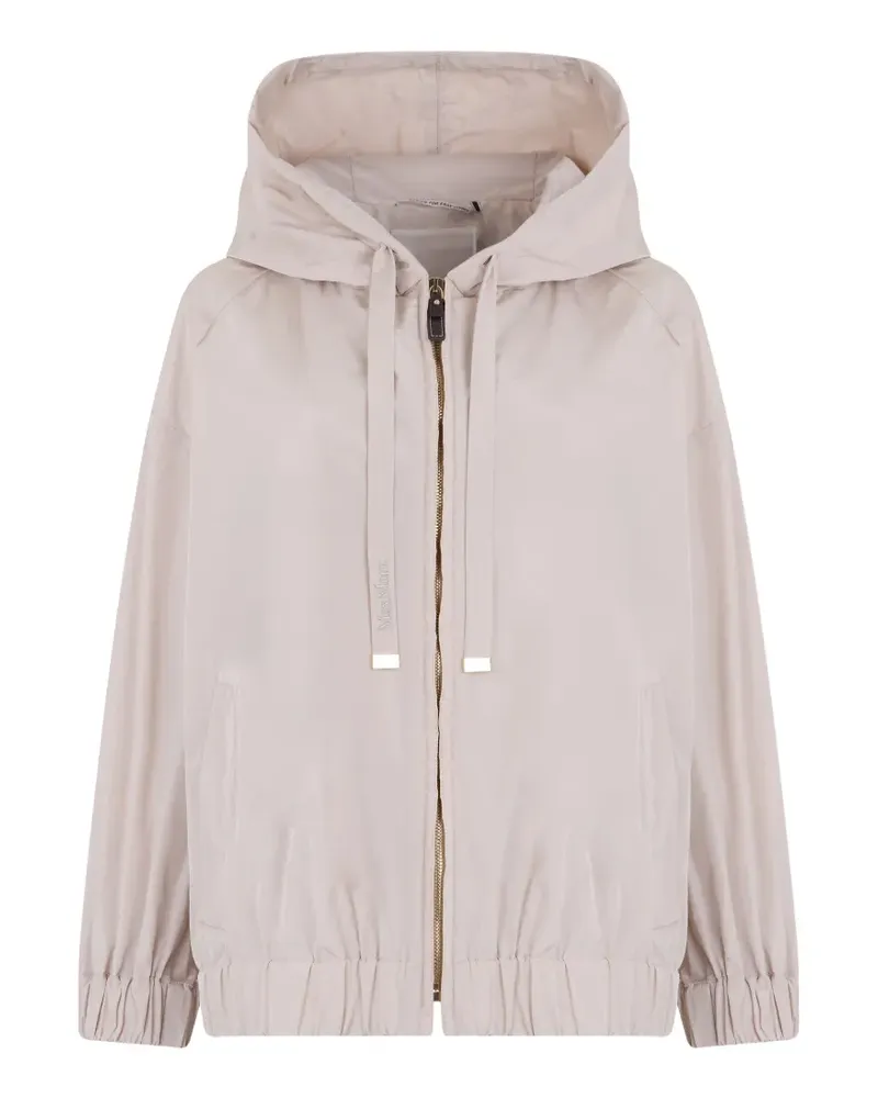 Max Mara water-repellent taffeta jacket - Nude Nude