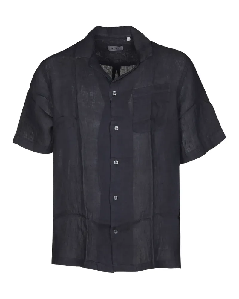 Altea chest-pocket short-sleeve shirt - Blau Blau