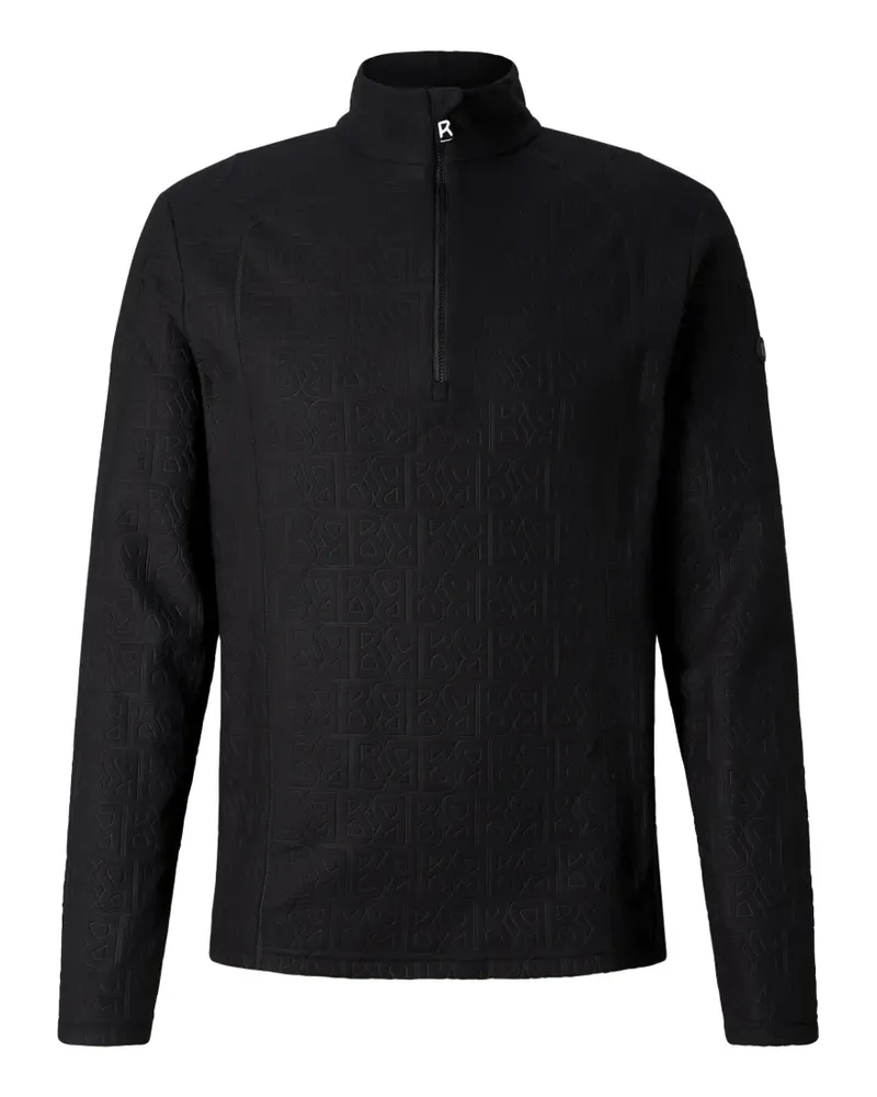 Bogner Harry Sportoberteil mit Logo-Prägung - Schwarz Schwarz