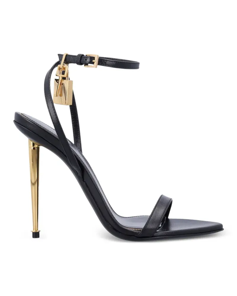 Tom Ford Padlock Sandalen - Schwarz Schwarz