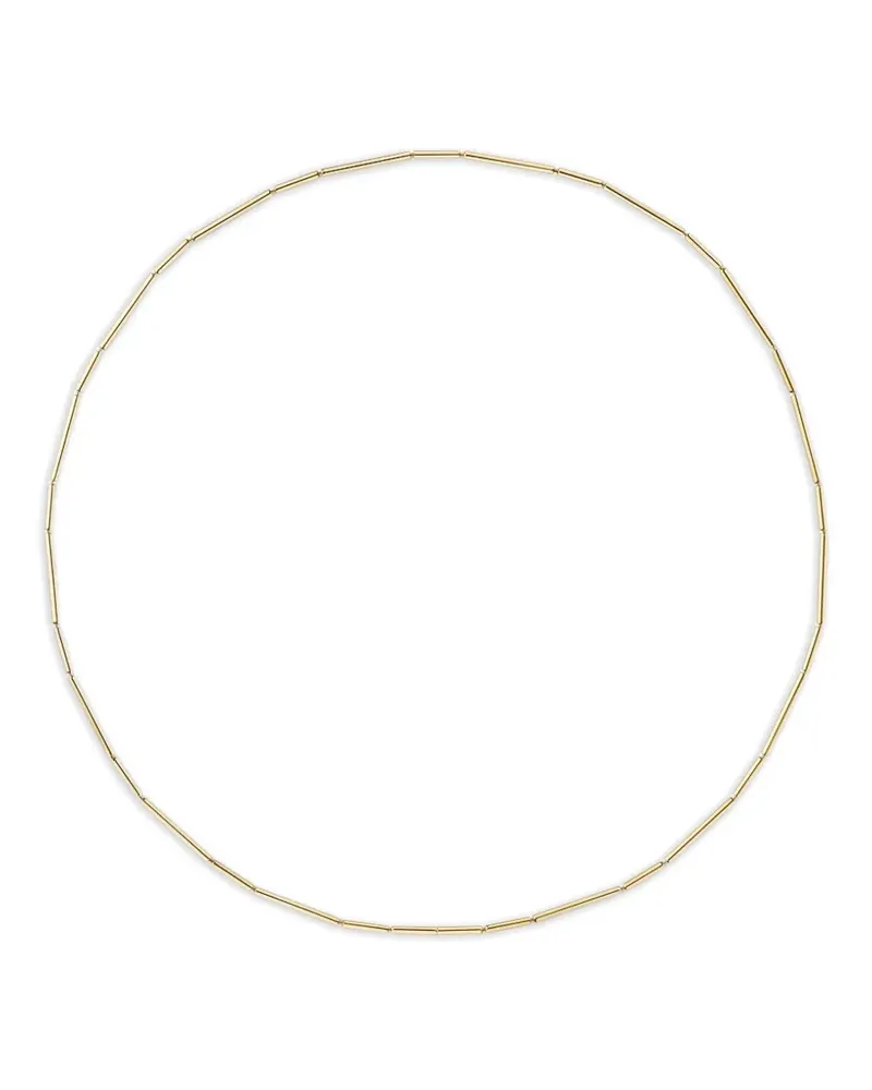 SHIHARA Construction Lines chain-link necklace - Gold Gold