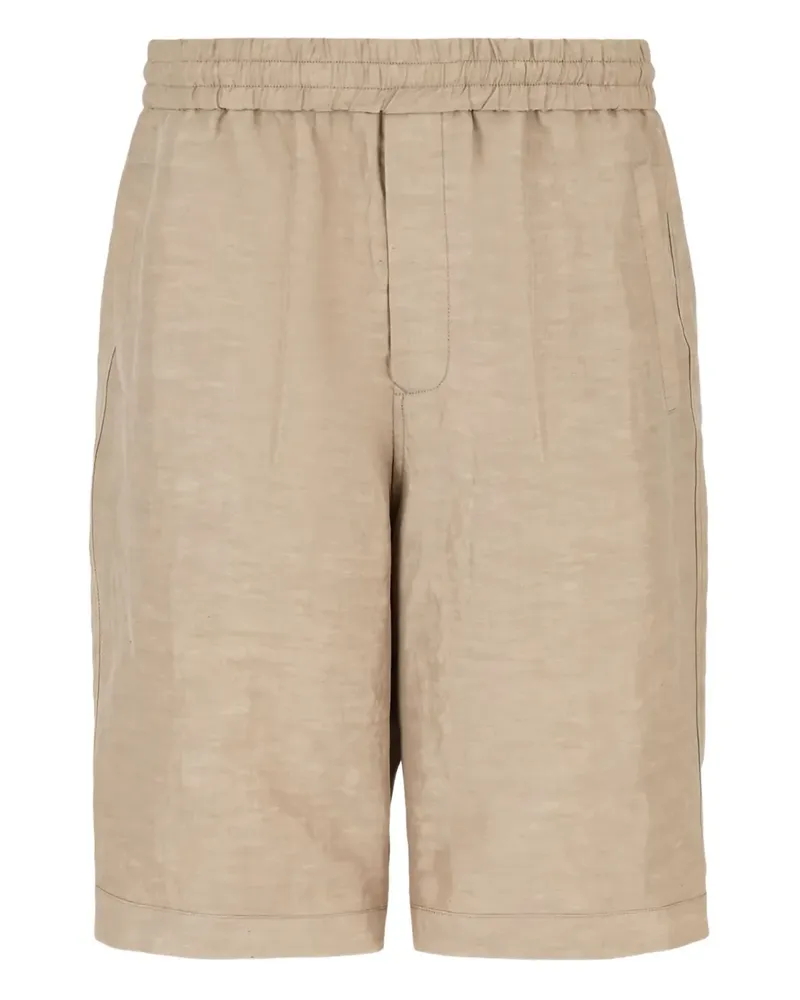 Giorgio Armani elasticated shorts - Nude Nude