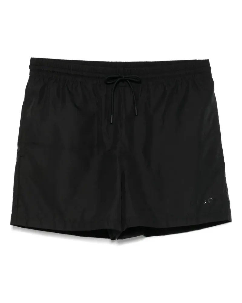 Gucci Badeshorts mit Logo-Print - Schwarz Schwarz