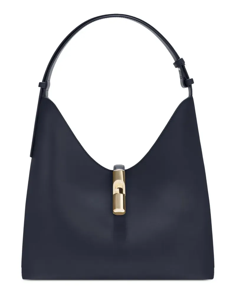 Furla Mittelgroße Goccia Schultertasche - Blau Blau