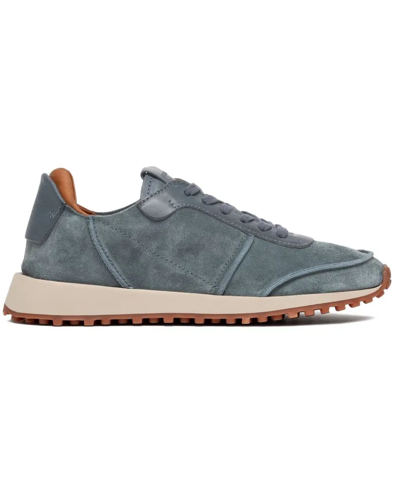 Buttero Futura Sneakers aus Wildleder Blau