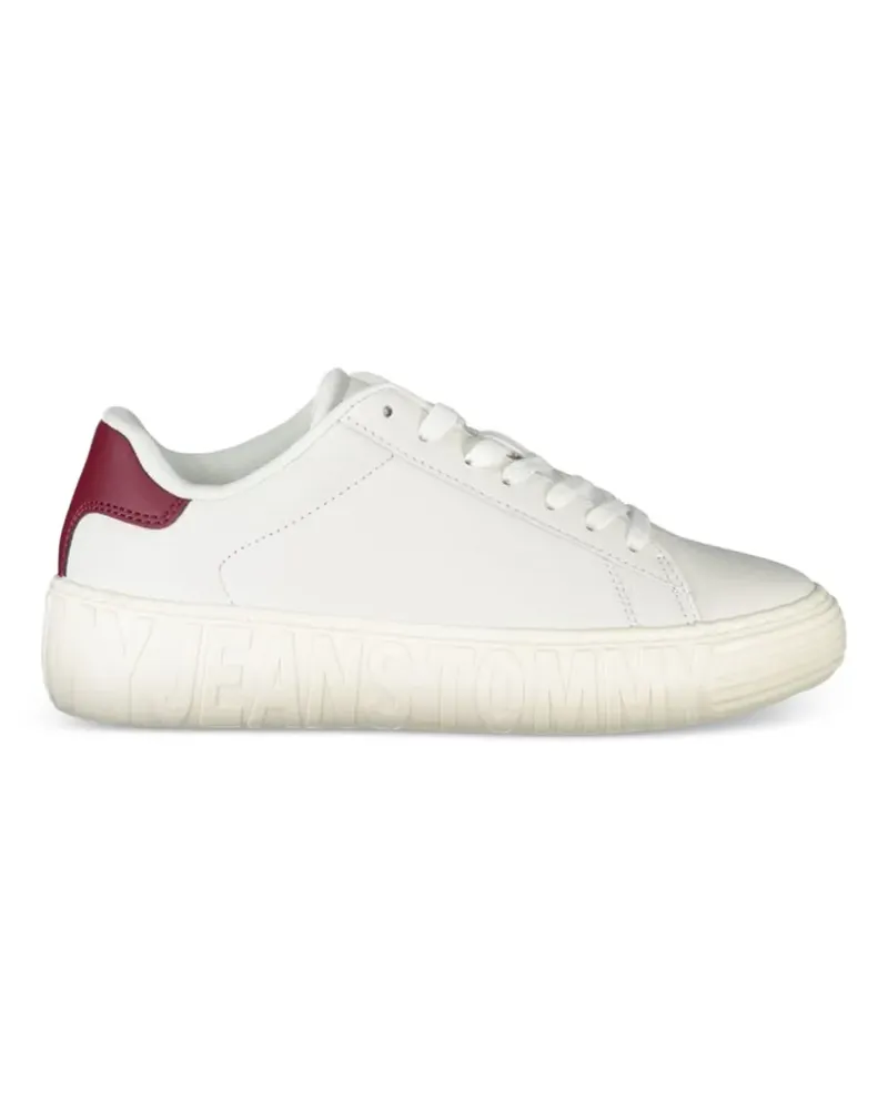Tommy Hilfiger New Cupsole leather sneakers - Weiß Weiß