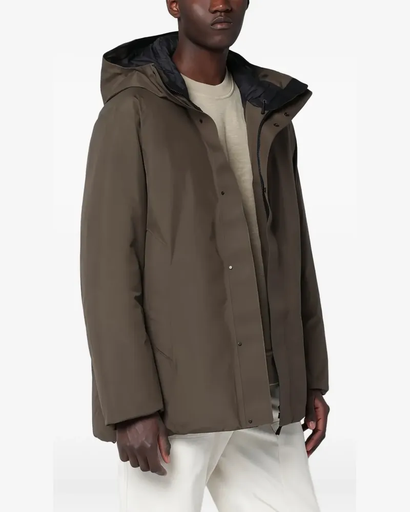 Goldwin Daunenjacke mit Kapuze - Braun Braun