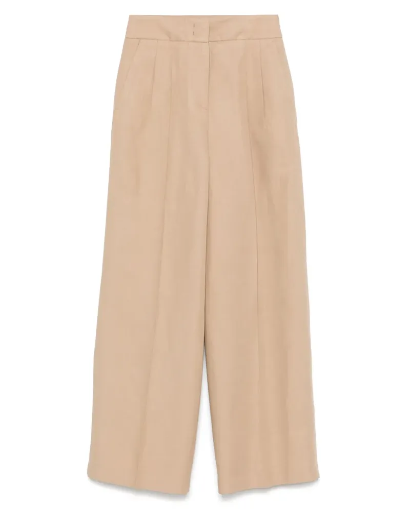 Peserico Hose mit Bundfalten - Nude Nude