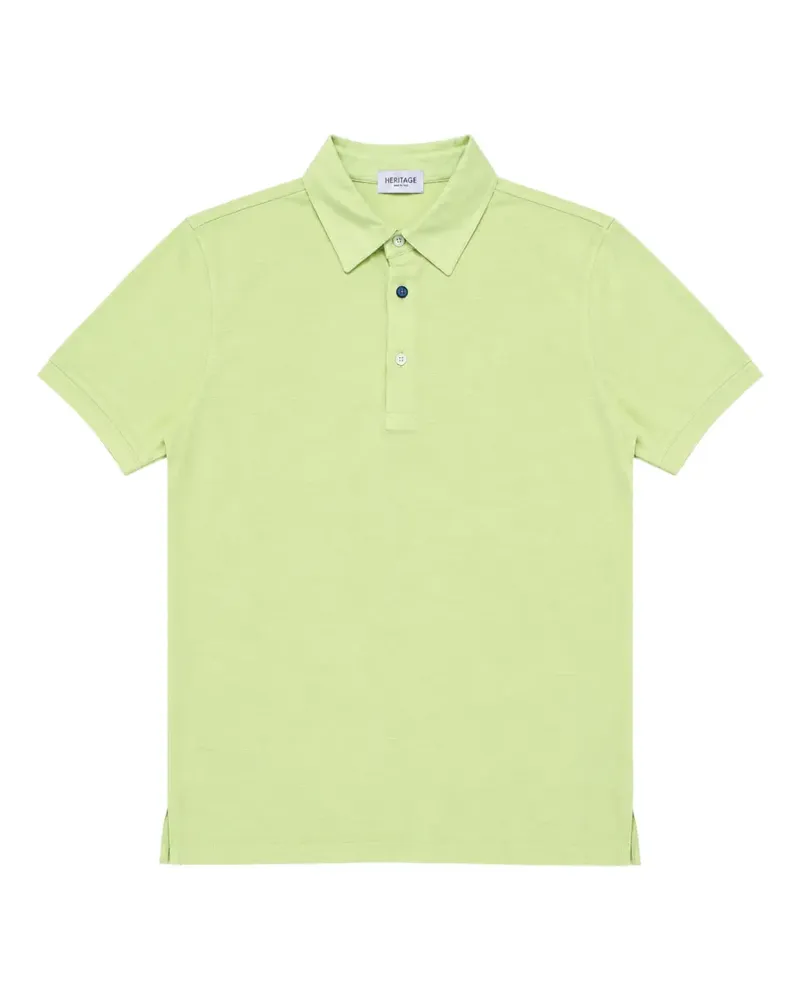 Heritage short-sleeve polo shirt - Grün Grün