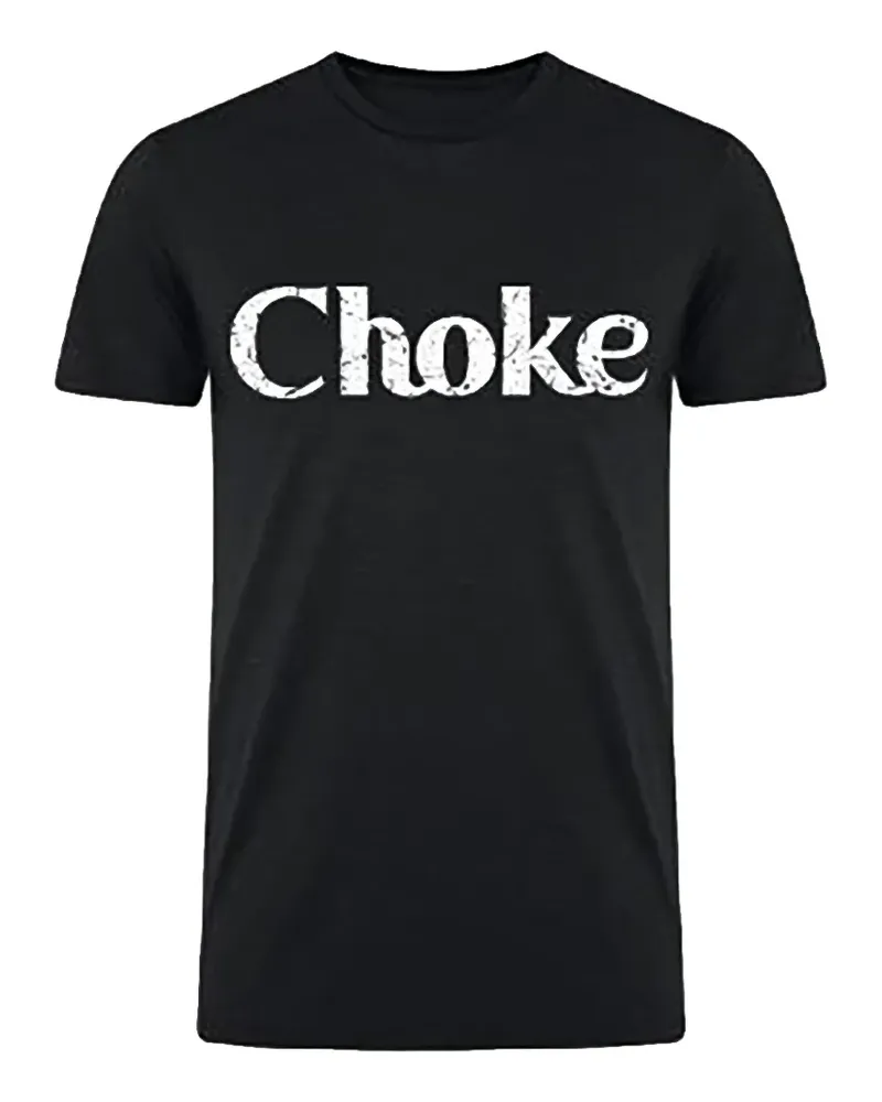 Dsquared2 Choke T-Shirt mit grafischem Print - Schwarz Schwarz