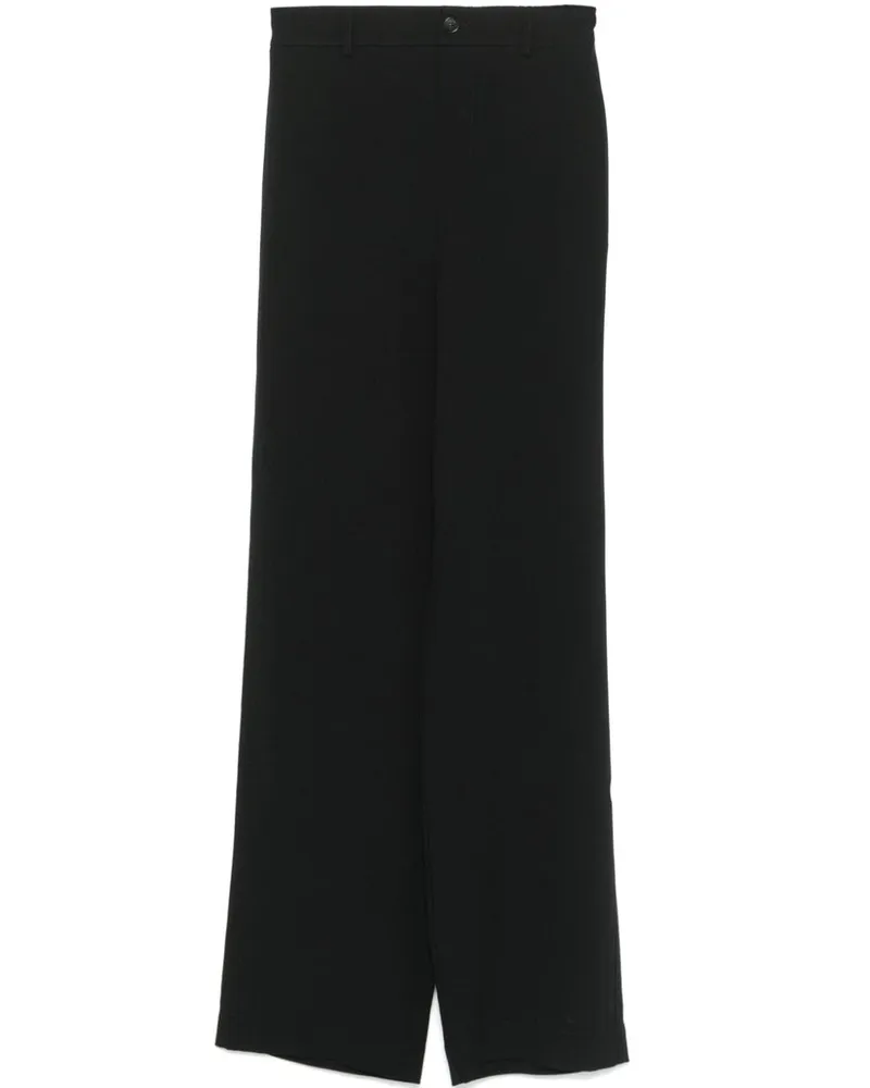 Moschino Hose mit geradem Bein - Schwarz Schwarz