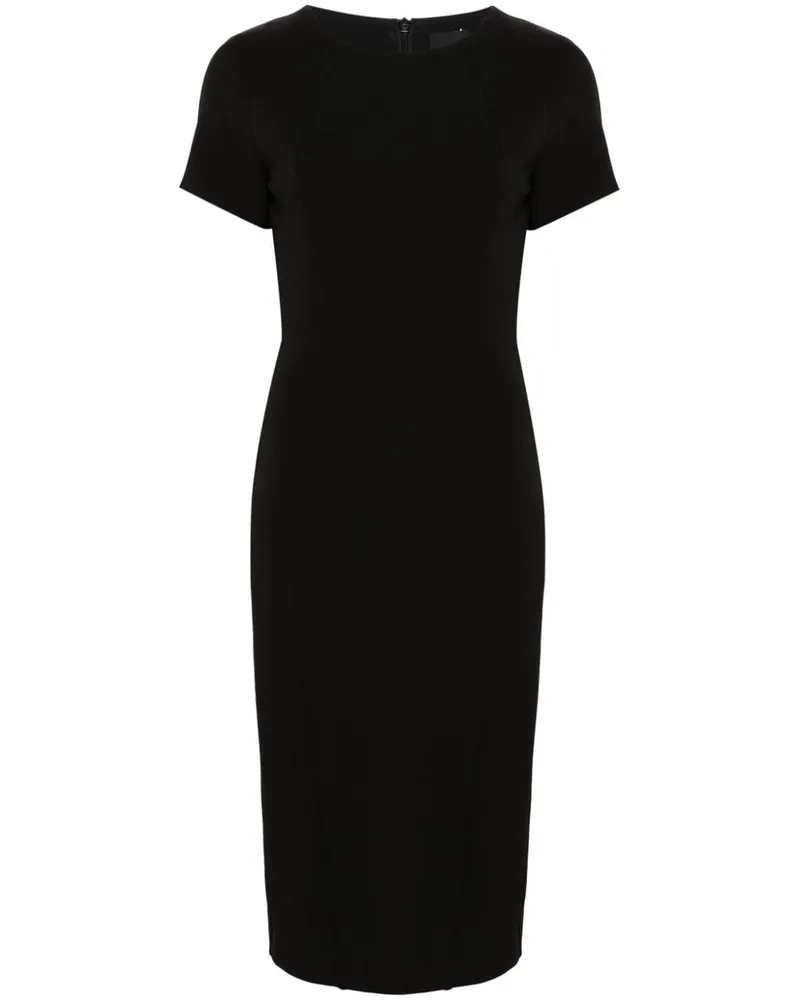 HUGO BOSS Kleid mit Stretchanteil - Schwarz Schwarz