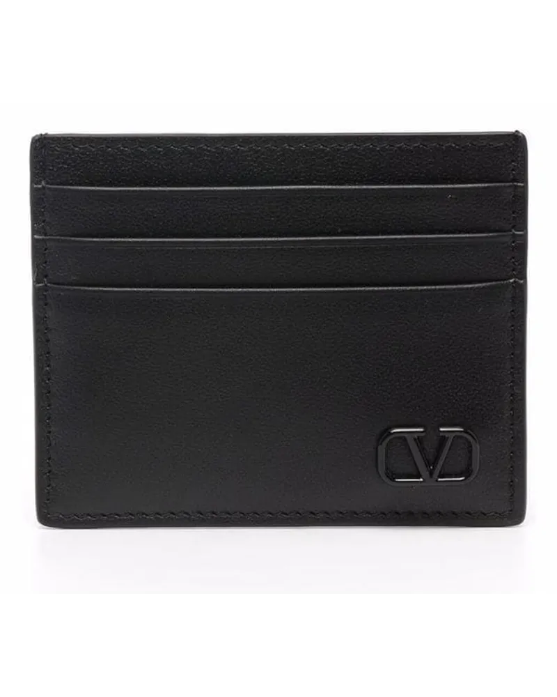 Valentino Garavani VLogo Signature Kartenetui - Schwarz Schwarz