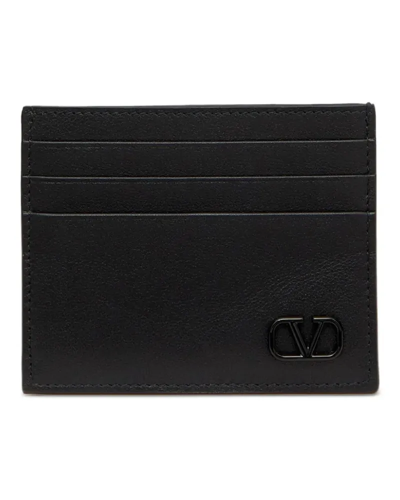 Valentino Garavani VLogo Signature Kartenetui - Schwarz Schwarz