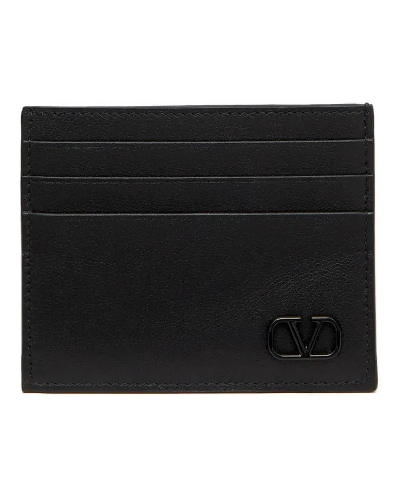 Valentino Garavani VLogo Signature Kartenetui - Schwarz Schwarz