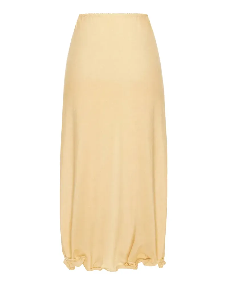 Seen Users Gerüschter Twombly Bloom Midirock - Nude Nude