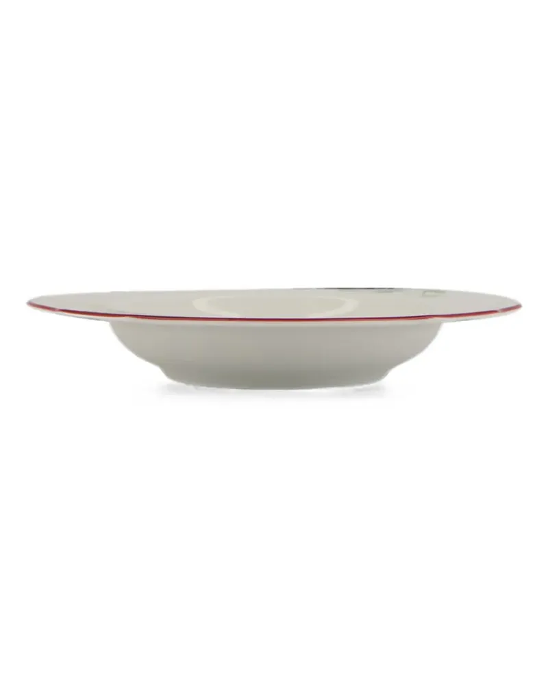 Ginori 1735 Florenza Duchessa Suppenteller mit Blumenprint - Nude Nude