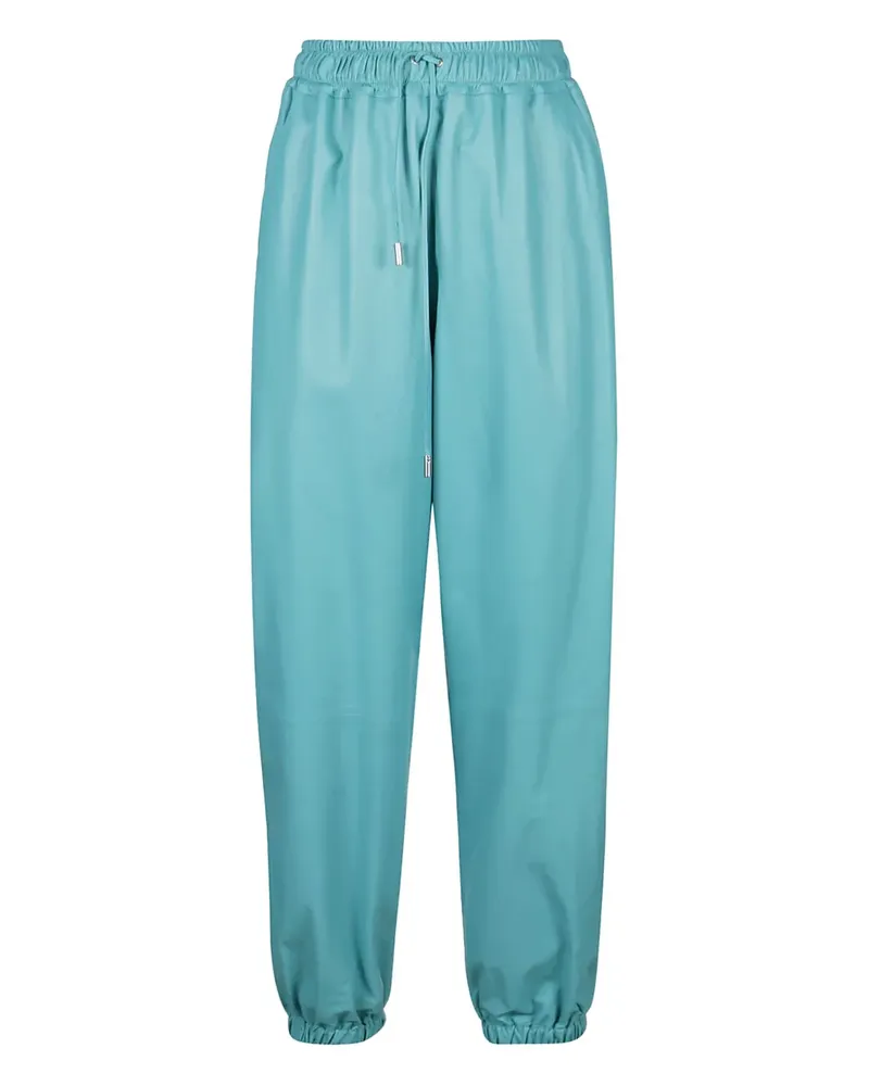 DESA leather trousers - Blau Blau