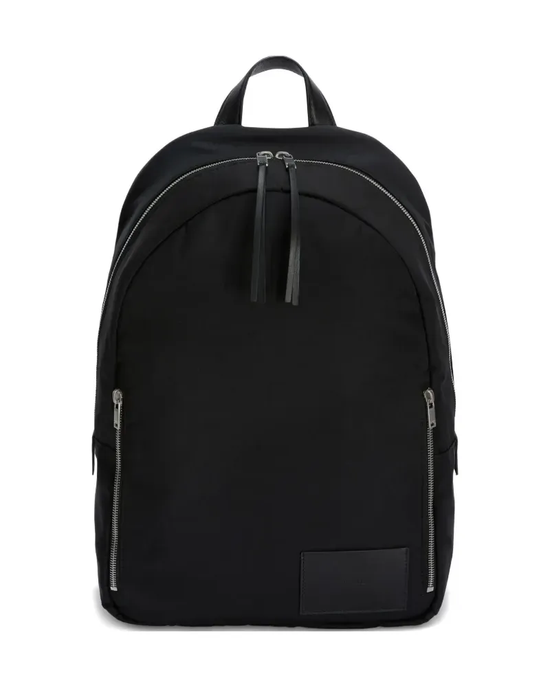 Jil Sander Rucksack mit Reißverschluss - Schwarz Schwarz
