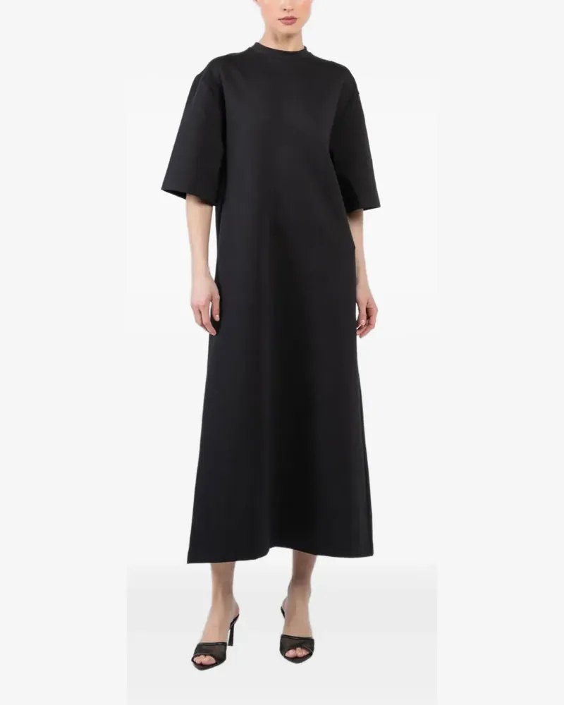 WARDROBE.NYC Langes T-Shirtkleid - Schwarz Schwarz