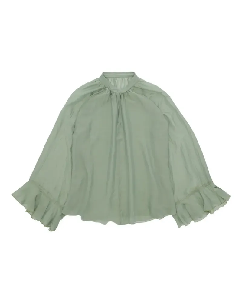 Fortela Ambre silk blouse - Grün Grün