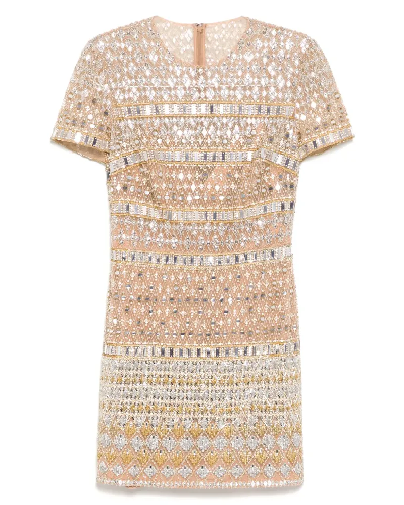 Elie Saab Besticktes Kleid - Braun Braun